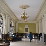 Hall de la Municipalidad de La Paz rehabilitado por la Escuela Taller